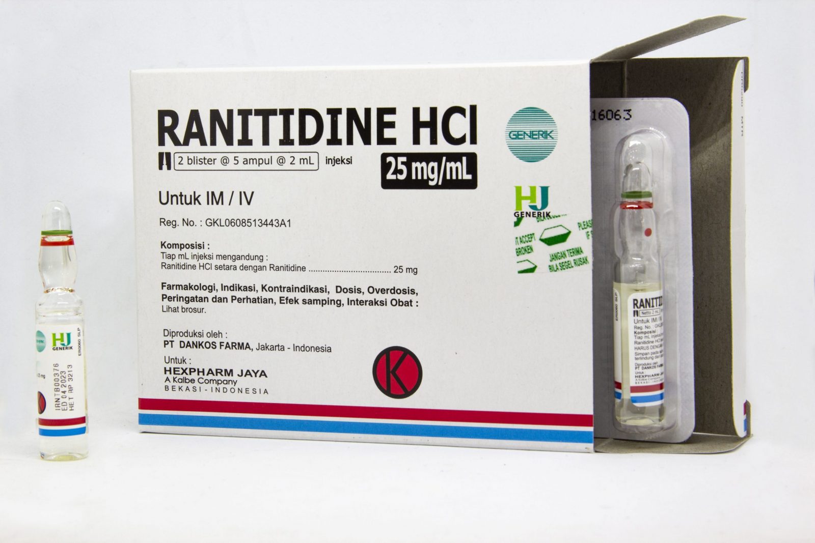 Ranitidine HCL 25mg